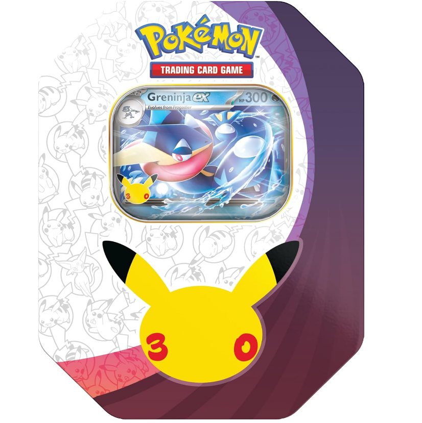Pokémon TCG 30th Celebration Tin Greninja ex (Englisch)