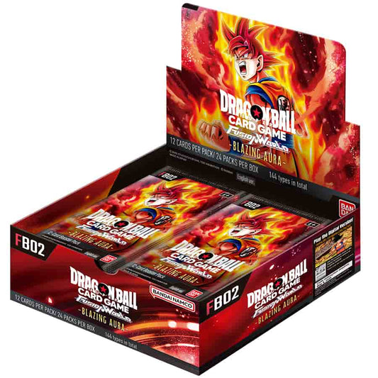 🇬🇧 Dragon Ball Super Fusion World FB-02 Blazing Aura Booster Pack (Englisch)
