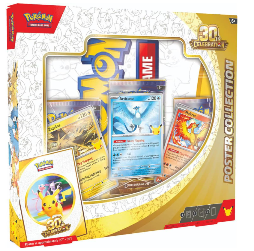 Pokémon TCG 30th Celebration Poster Collection (Englisch)