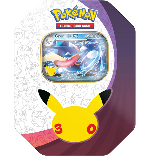 Pokémon TCG 30th Celebration Tin Greninja ex (Englisch)